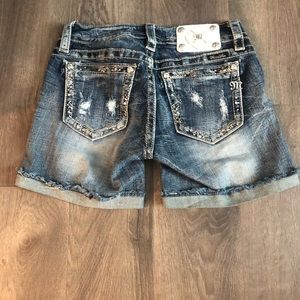 Sassy Miss Me destroyed shorts